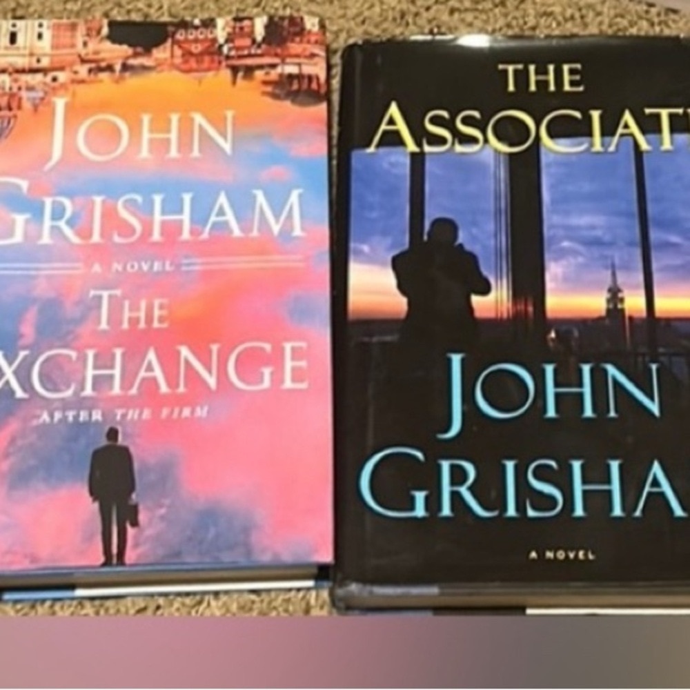 'The Associate' and The Exchange(NWT) Hardcover Books